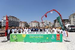 THE FOUNDATION OF KONYA'S BIGGEST INDOOR TENNIS COURT HAS BEEN LAID