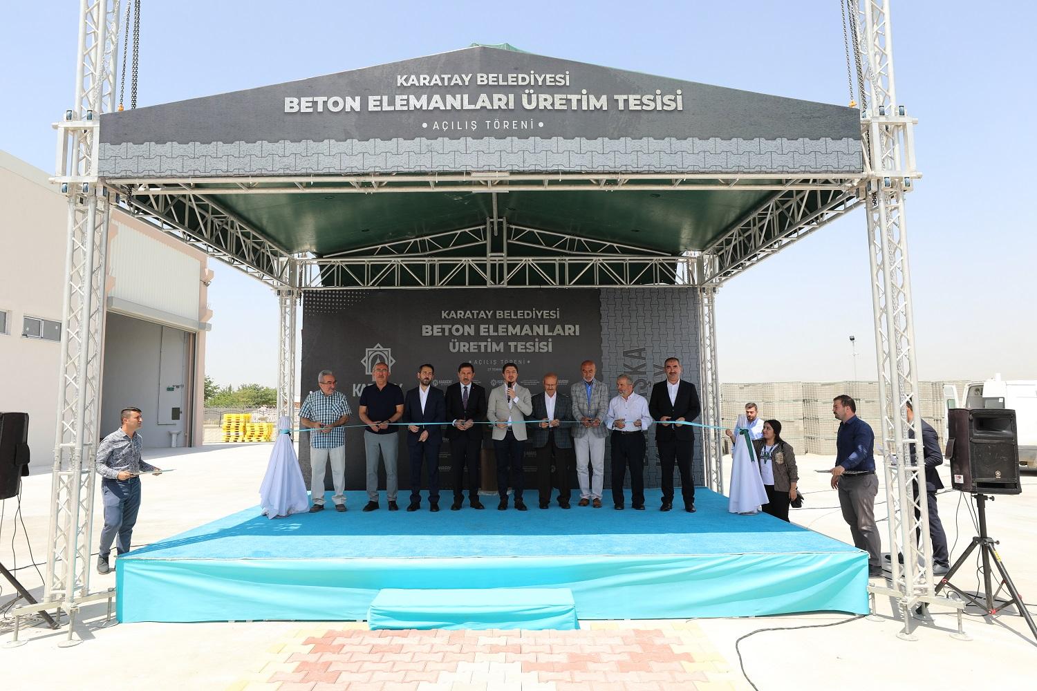 Karatay Belediyesi | Karatay Belediyesi Beton Elemanları Üretim Tesisi ...