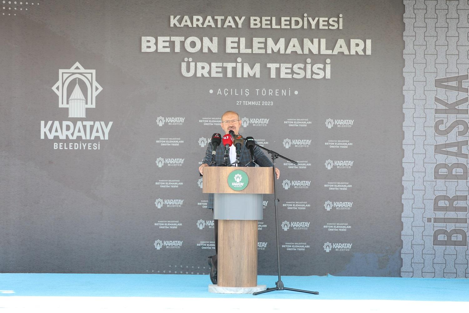 Karatay Belediyesi | Karatay Belediyesi Beton Elemanları Üretim Tesisi ...