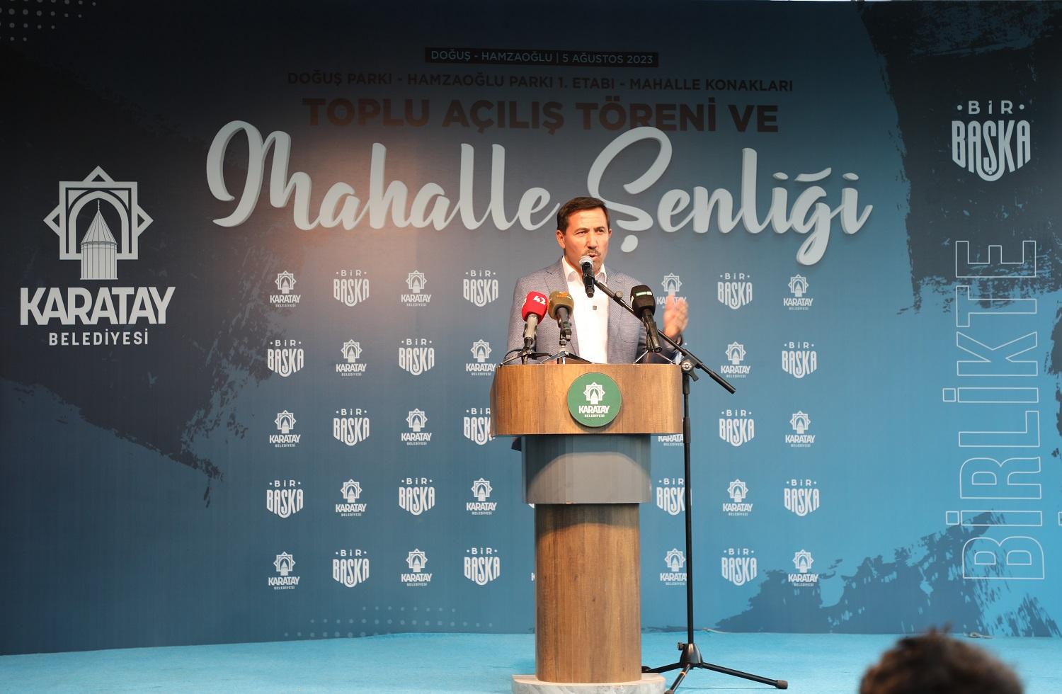 Karatay Belediyesi | Karatay’dan Yatırım Yağmuru