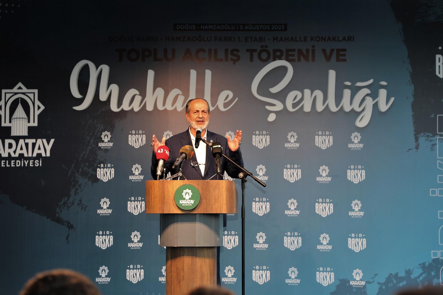 Karatay Belediyesi | Karatay’dan Yatırım Yağmuru