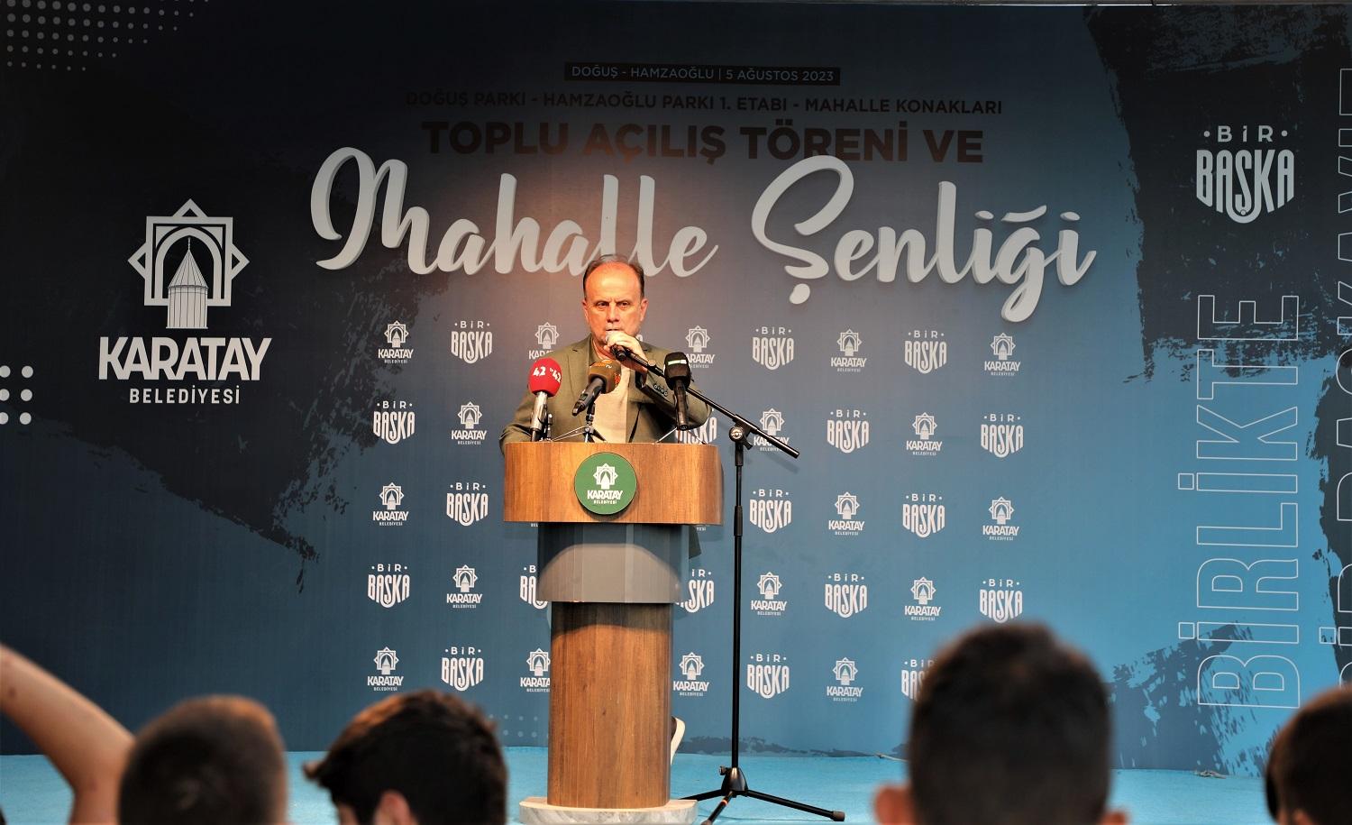 Karatay Belediyesi | Karatay’dan Yatırım Yağmuru