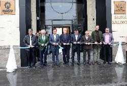 HUZUR VAKTİ’NDE “MESNEVİDEN İNCİLER” HAT SERGİSİ AÇILDI