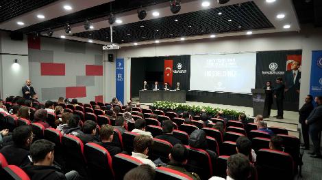 ÖĞRENCİLER SORDU, KAYMAKAM AYHAN VE BAŞKAN KILCA YANITLADI