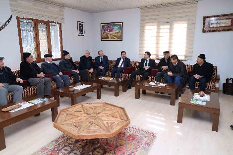 CENGİZ AYHAN, HASAN KILCA VE TURAN KAYACILAR ULUBATLI HASAN MAHALLESİNDE VATANDAŞLARLA BULUŞTU