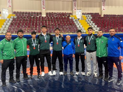 GÜREŞ TAKIMI U17 TÜRKİYE ŞAMPİYONASI YOLUNDA