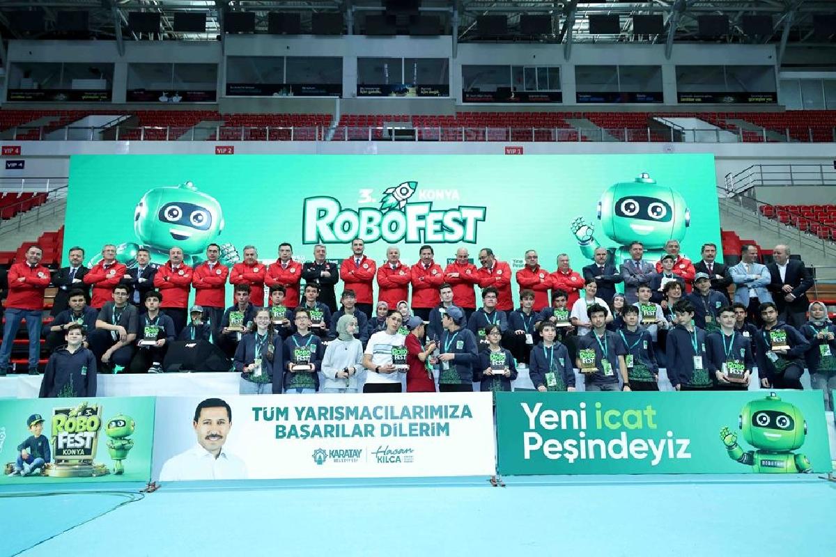 ROBOFEST KONYA BÜYÜK COŞKUYLA TAMAMLANDI