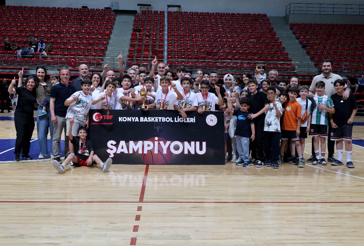 KARATAY BELEDİYESPOR U12 BASKETBOL TAKIMI KONYA ŞAMPİYON OLDU