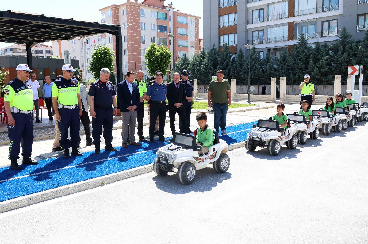 TRAFİK EĞİTİM PARKI’NDA EĞİTİMLER TAMAMLANDI
