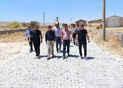 BAŞKAN KILCA, YAYLALARDAKİ PARKE ÇALIŞMALARINI YERİNDE İNCELEDİ
