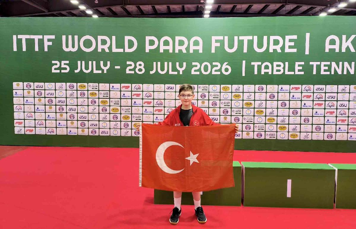 TAHİR EFE ŞAHİN KAZAKİSTAN’DAN BRONZ MADALYA İLE DÖNDÜ