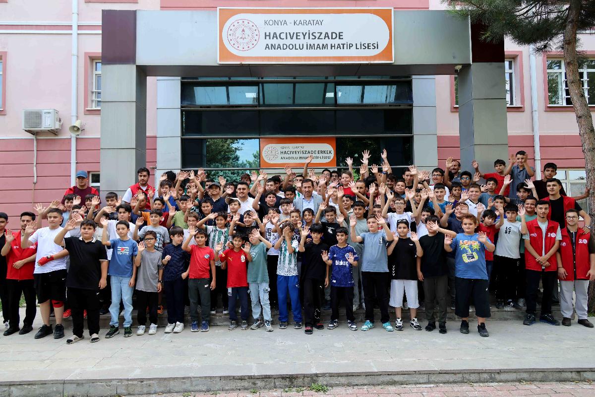 BAŞKAN KILCA, YAZ OKULLARINDA ÖĞRENCİLERLE BULUŞTU