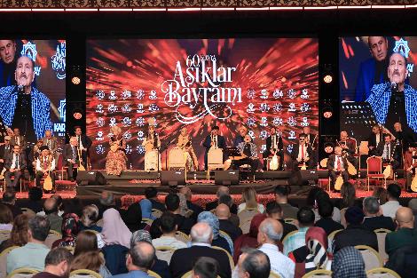 60. KONYA ÂŞIKLAR BAYRAMI’NDA SAZIN VE SÖZÜN COŞKUSU YAŞANDI