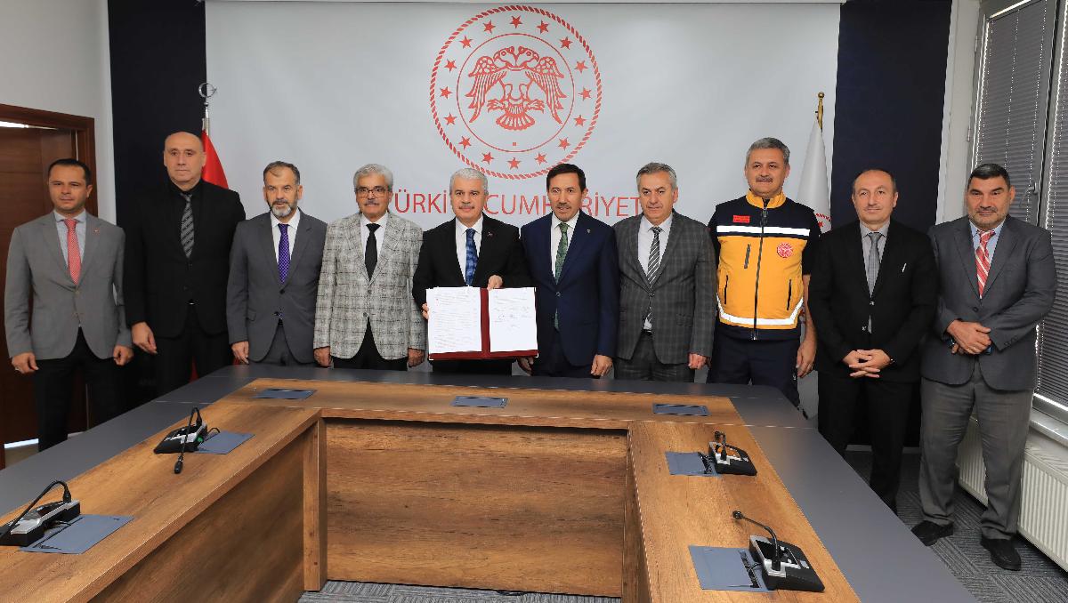 “KAİDE” PROJESİNİN PROTOKOLÜ İMZALANDI