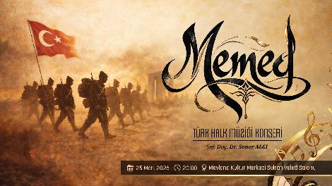 “MEMED” KONSERİ SANATSEVERLERLE BULUŞUYOR